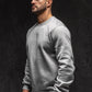 Basic Heather Gray Sweatshirt