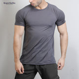 Basic Dri-FIT Plain Steel Gray Shirt