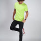 Basic Neon Green Half Sleeves T-Shirt