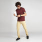 Basic Maroon Half Sleeves T-Shirt