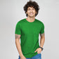 Basic Dark Green Half Sleeves T-Shirt