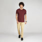 Basic Maroon Half Sleeves T-Shirt