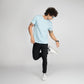 Basic Sky Blue Half Sleeves T-Shirt