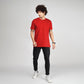 Basic Red Half Sleeves T-Shirt