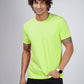 Basic Neon Green Half Sleeves T-Shirt