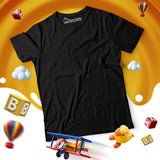 Black Kids Half Sleeves Crew Neck T Shirt
