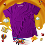 Dark Purple Kids Half Sleeves T-Shirt